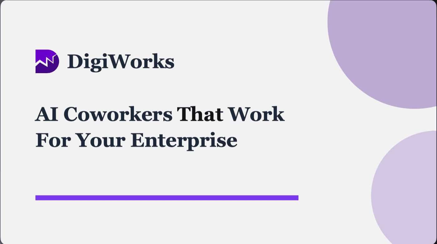 Digiworks AI preview